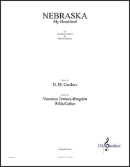 Nebraska SATB choral sheet music cover Thumbnail